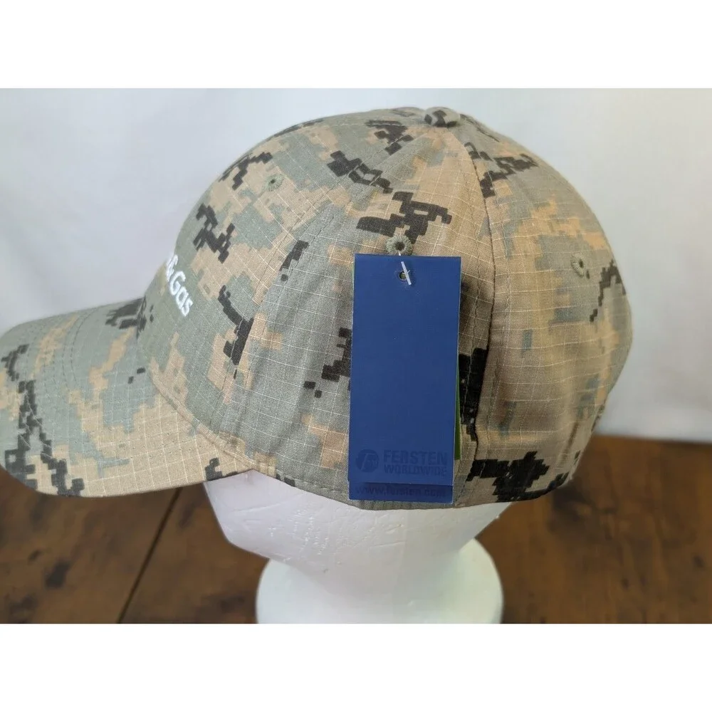 General Electric GE Supply Houston Camo Ball Cap Hat Adjustable